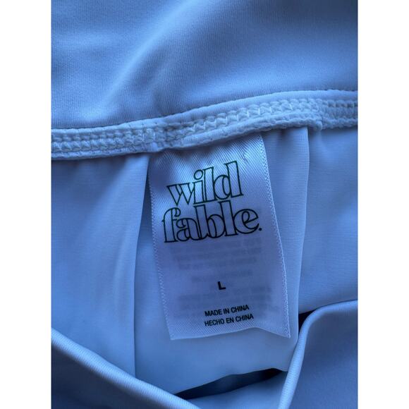 3 for $9 White Pleated Athletic Skirt L EUC - Picture 4 of 5